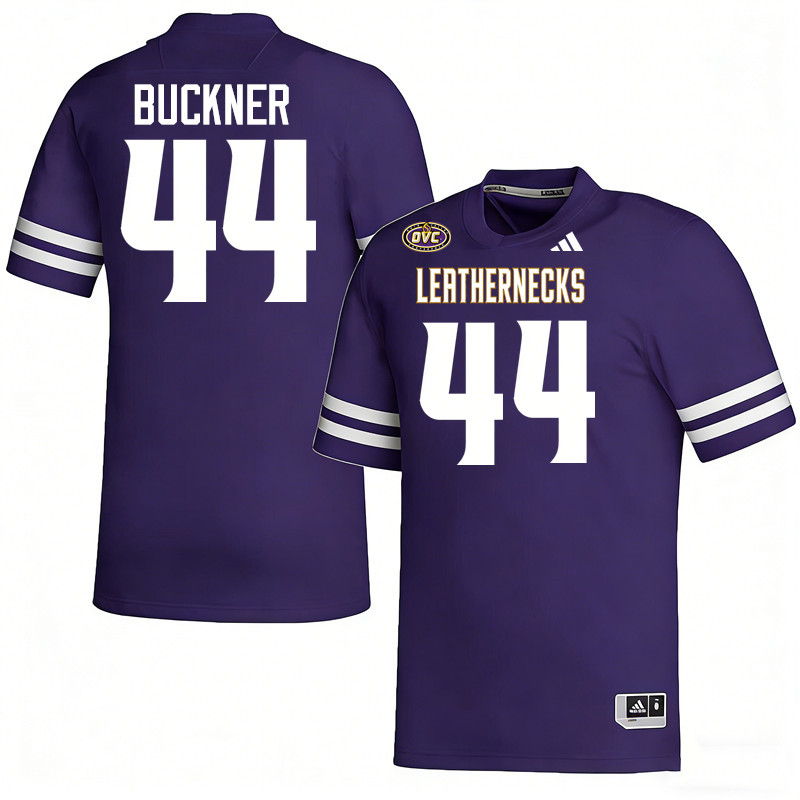 Western Illinois Leathernecks #44 Justin Buckner College Football Jerseys,Uniforms-Purple